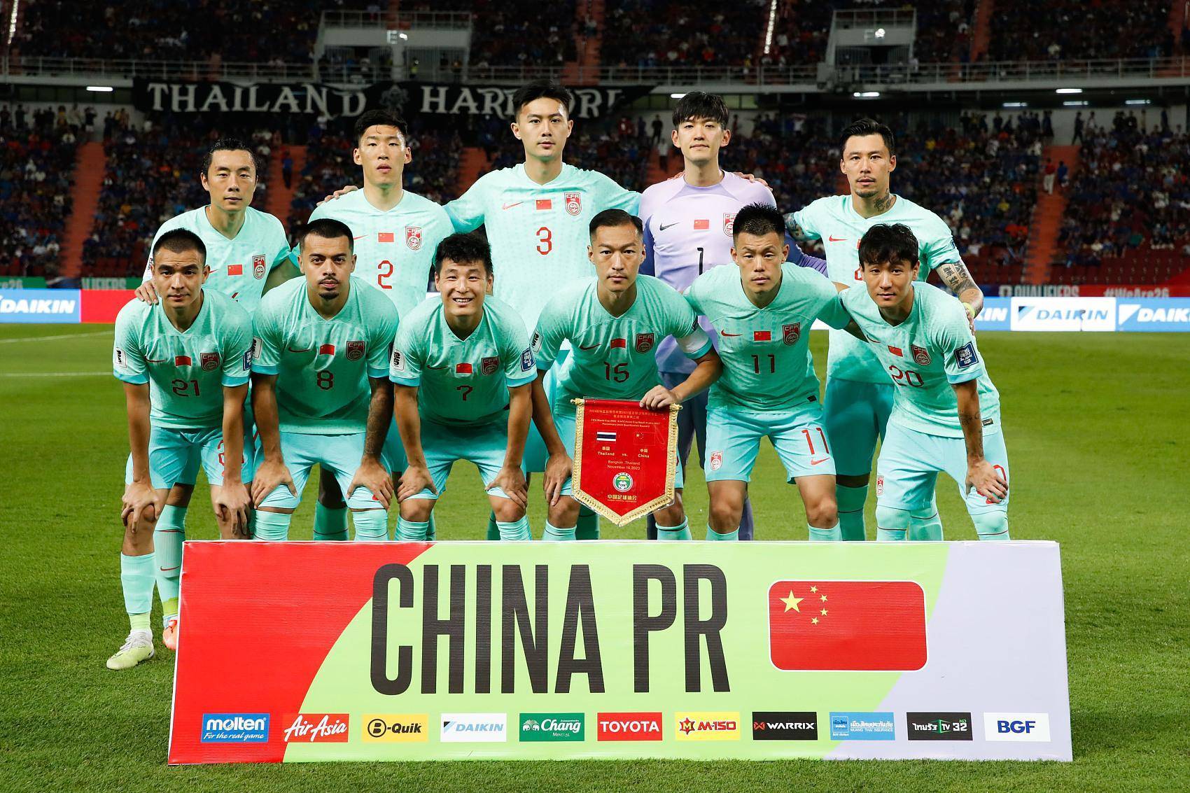 中国足球队在世预赛亚洲区40强赛中出线